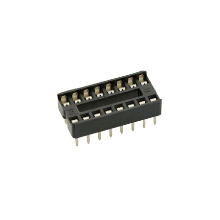 16-Pin DIP IC Socket Base
