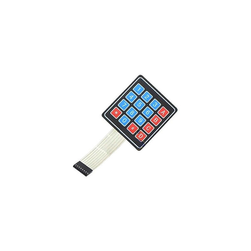 4 x 4 Matrix Array 16 Key Membrane Switch Keypad Keyboard 4 x 4 Matrix Array 16 Key Membrane Switch Keypad Keyboard