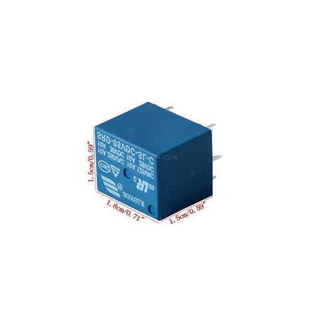 DC 5V 10A Power Relay SRD-5VDC-SL-C – PCB Mount | Bangladesh