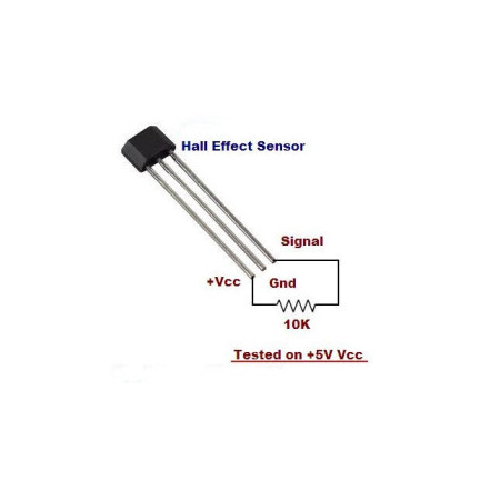 A3144 Magnetic Hall-effect Sensor – Digital Magnetic Switch | Bangladesh