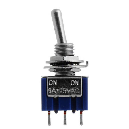 3-Pin SPDT ON-ON 125VAC 6A Toggle Switches