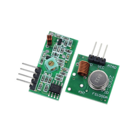 433MHz RF Transmitter & Receiver Module | Wireless Communication for Arduino | Bangladesh