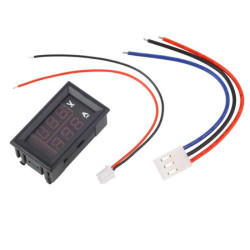 Digital Voltmeter Ammeter DC 100V 10A | Dual LED Volt Amp Meter | Bangladesh