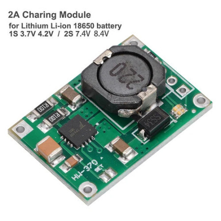 2A TP5100 IC Li ion Charger Module 18650 Battery Charger Module