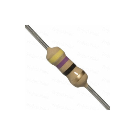 Buy 47 Ohm 0.25W Carbon Film Resistor 5% (10 Pcs Set) in Bangladesh | Engineering Electronics