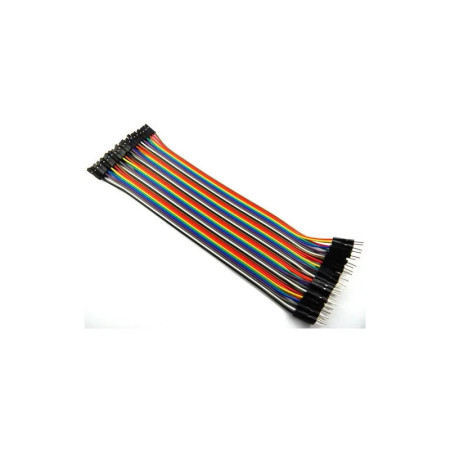 Male to Female Jumper Wires – 40 Pin | Dupont Cable for Arduino & Breadboard