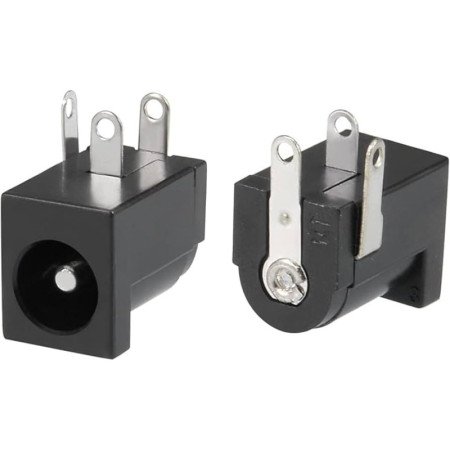 DC Power Jack Female Socket (PCB Mounting)